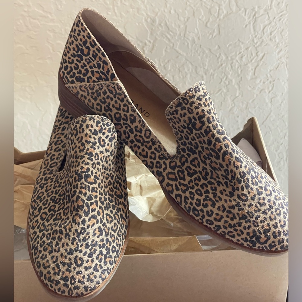 Lucky Brand Leopard Print Loafers